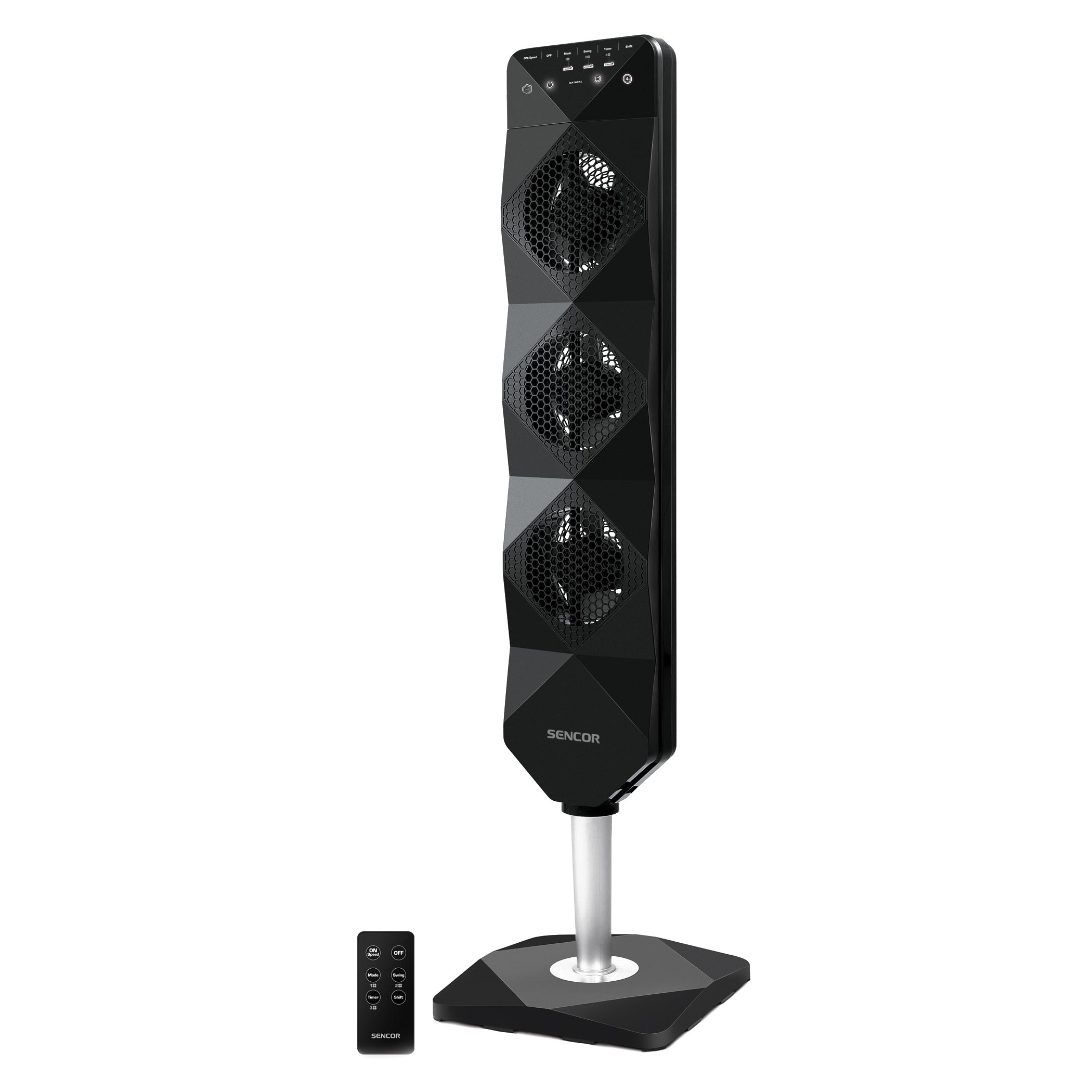 

Вентилятор напольный Sencor SFN 5040BL черный, SFN 5040BL