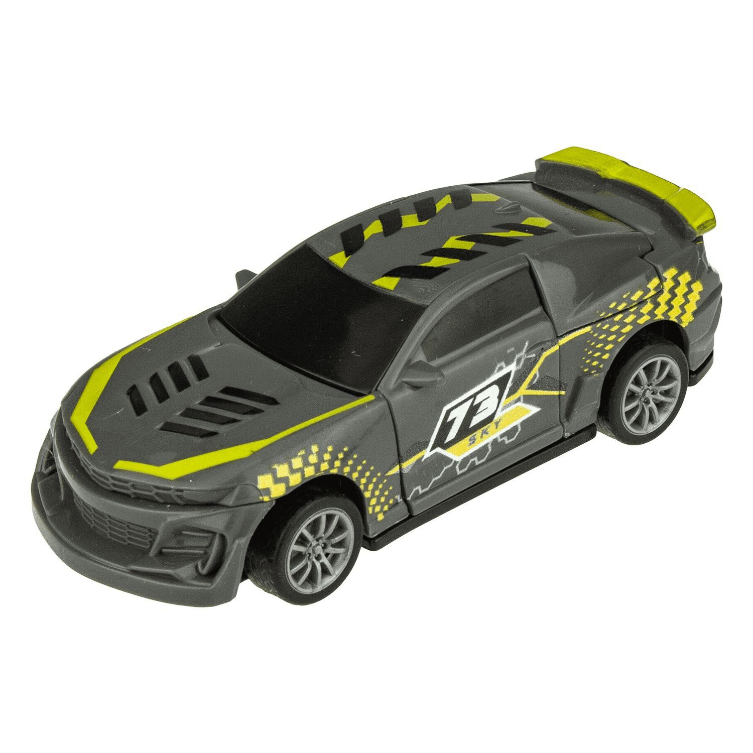 

игрушечная машинка инерционная 1toy Т17090-22 CrashFest Sky, 10 см, Серый
