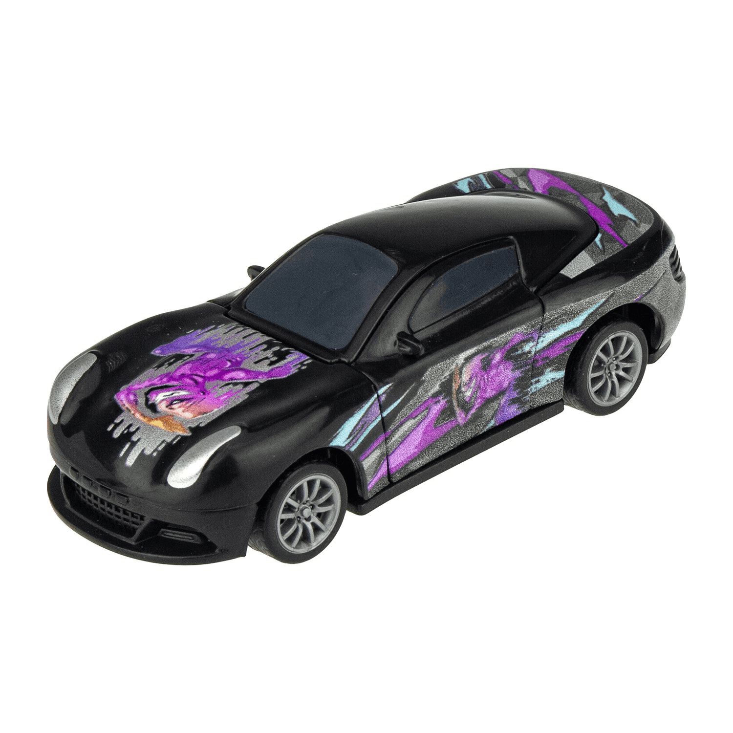 Машинка инерционная 1toy Т17090-20 CrashFest Ghost Racer, 10 см