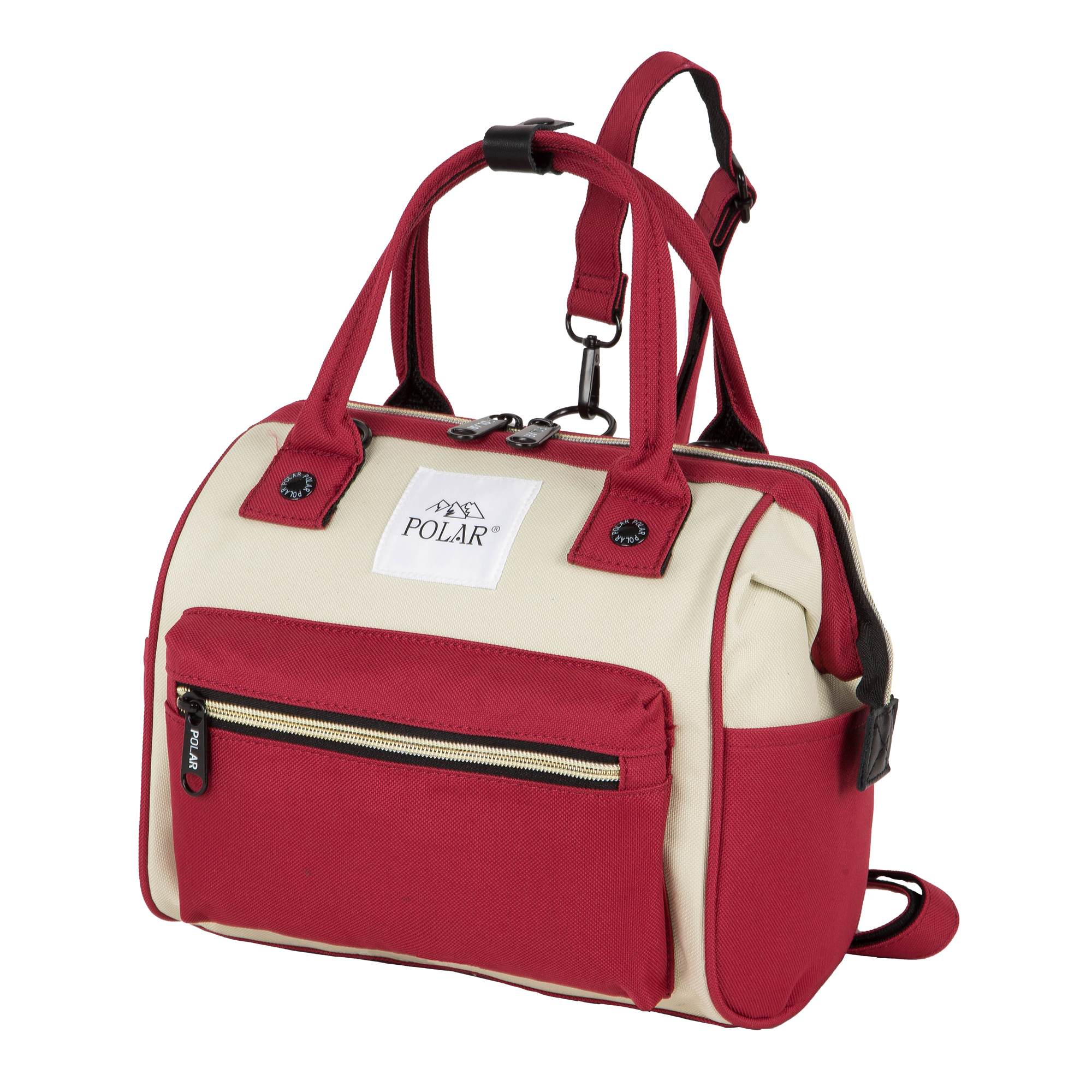 Сумка-рюкзак женский Polar 18242 красный