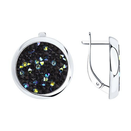 

Серьги женские из серебра SOKOLOV 94022681, фианит, 94022681