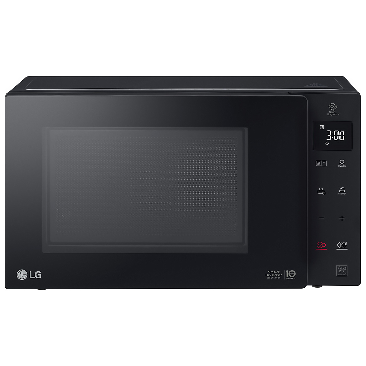 фото Микроволновая печь с грилем lg mb63r35gib black