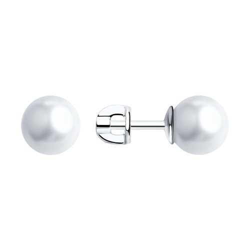 

Серьги женские из серебра SOKOLOV 94021961, жемчуг, 94021961