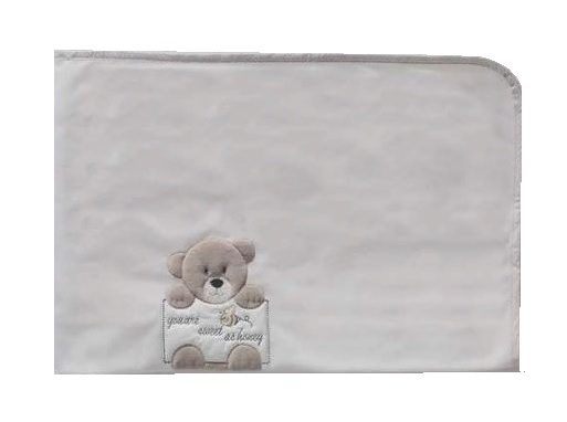 фото Kidboo плед honey bear linen (флисовый) 00-0012647