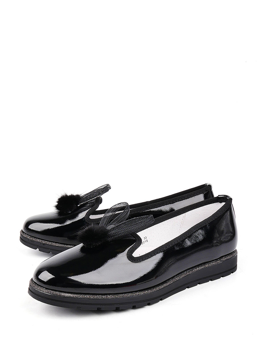 Туфли для девочек BERTEN MXL_778711_black цв. черный р.35