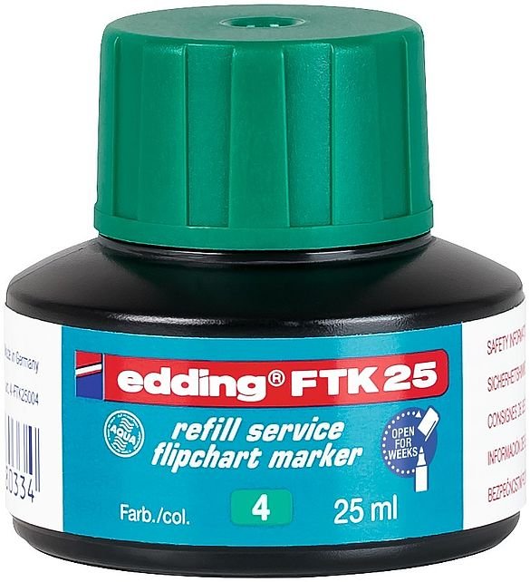 

Чернила Edding E-FTK25#4 пластиковый флакон зеленые 1шт