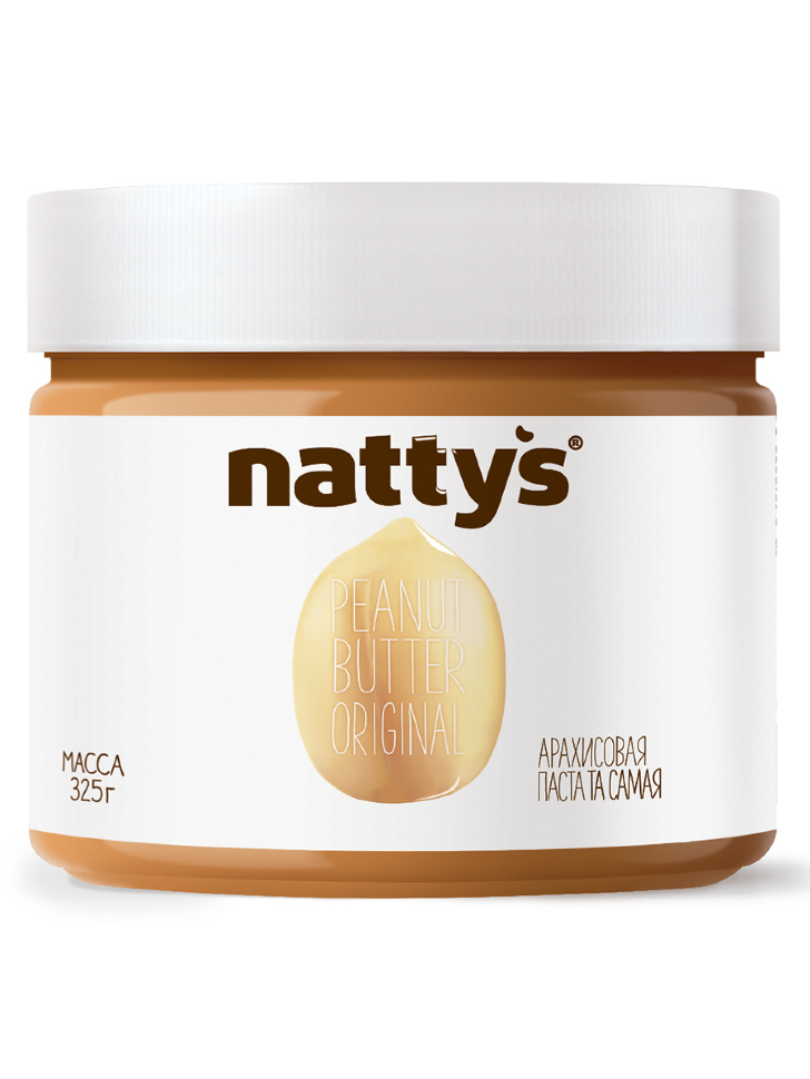 Арахисовая паста Nattys Original 325 г