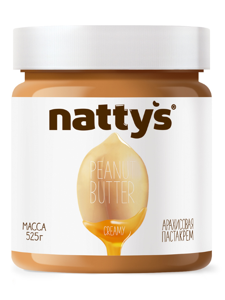 фото Арахисовая паста nattys creamy 525 г