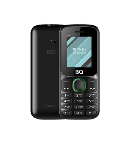 фото Мобильный телефон bq 1848 step+ black/green