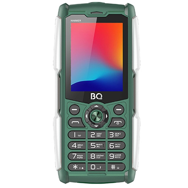 фото Мобильный телефон bq 2449 hammer green