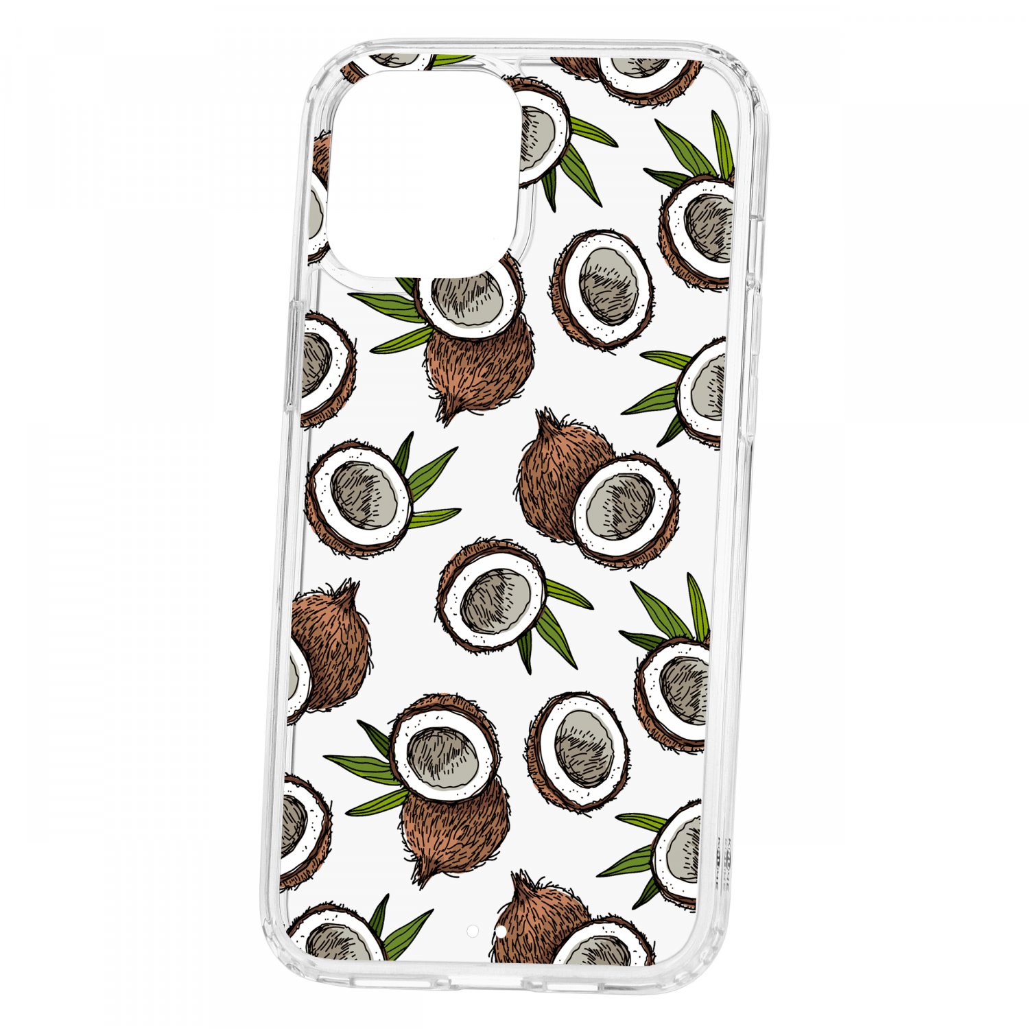 фото Чехол для apple iphone 12 pro max кruче print кокосы