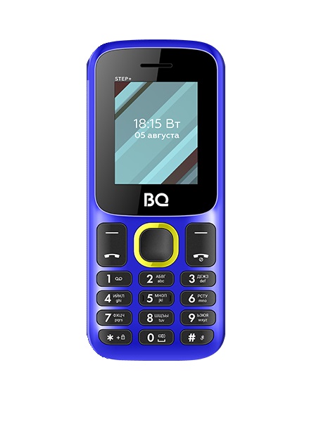 фото Мобильный телефон bq 1848 step+ blue/yellow