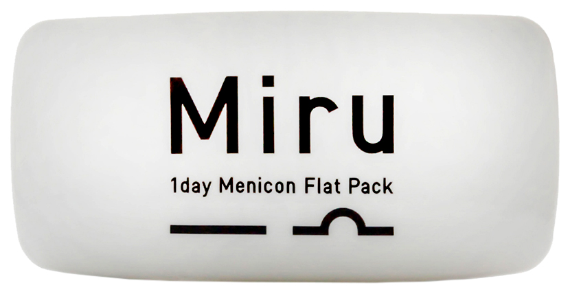 

Контактные линзы Miru 1 day Menicon Flat Pack -1,00 30 шт., 1-Day Flat Pack 30 линз