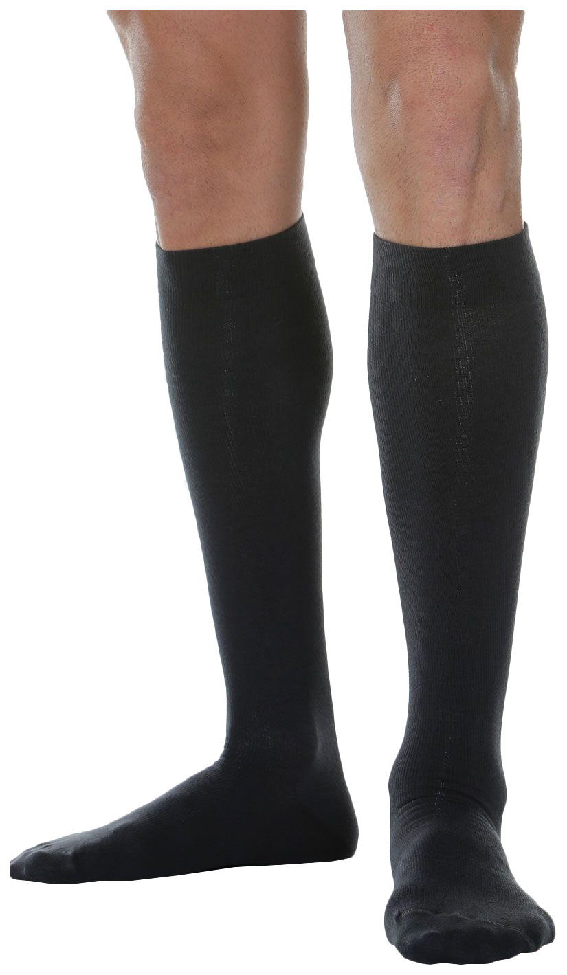 

Гольфы компрессионные CottonSocks 140den мужские черные р.2 820, Cotton Socks