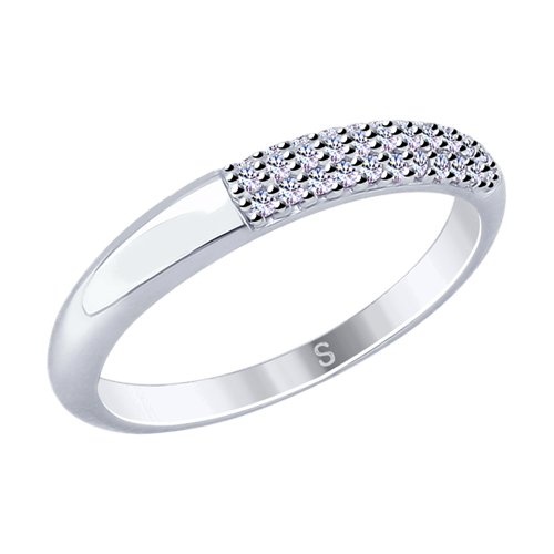 

Кольцо из серебра с фианитом р. 16 SOKOLOV 94012664, 94012664