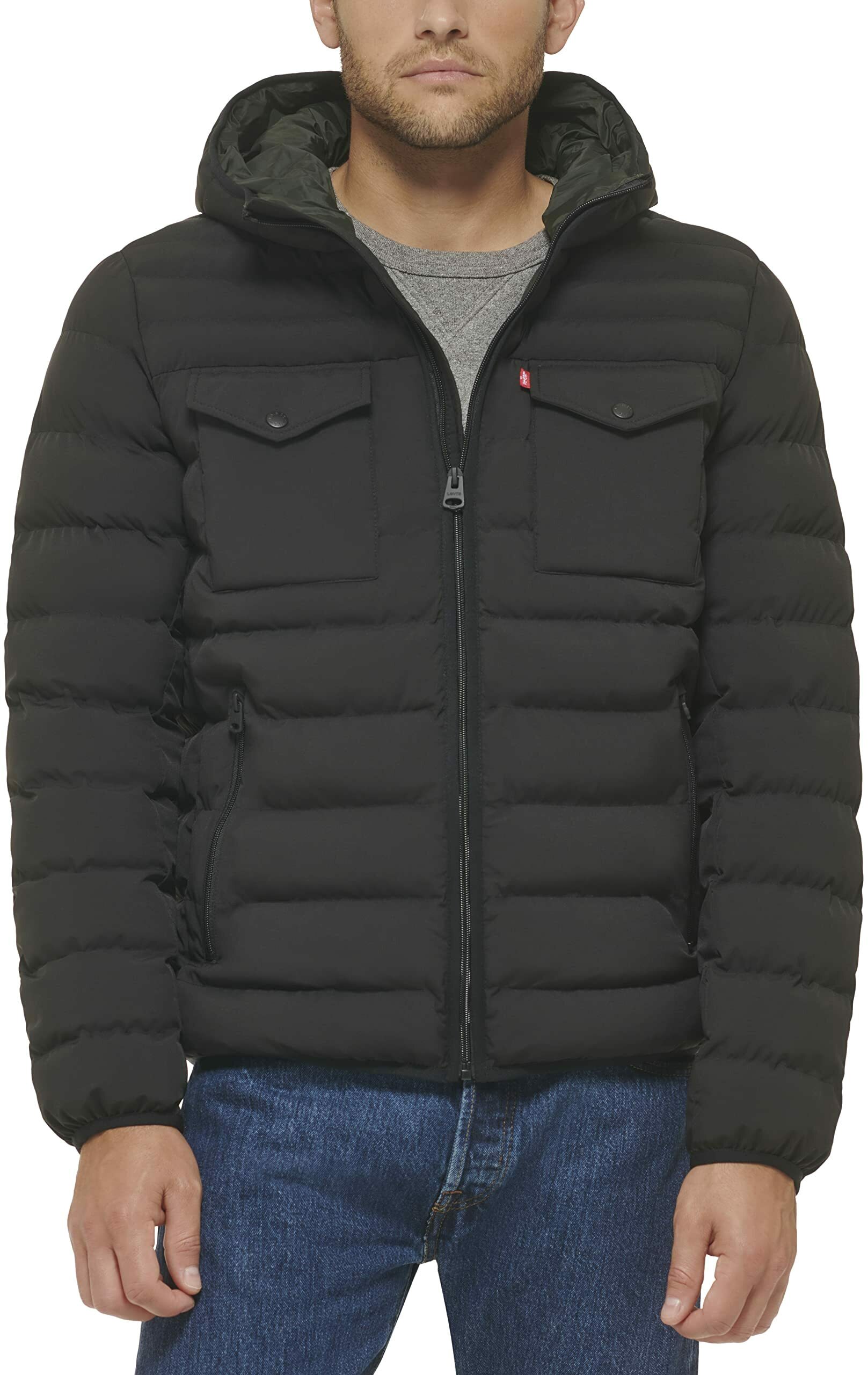 

Куртка мужская Levi's LM2RP401-BLK черная L, Черный, LM2RP401-BLK