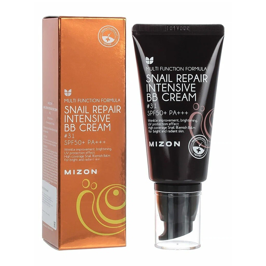 MIZON Snail Repair Intensive BB Cream SPF50 РА 31 ББ-крем 50мл 2265₽