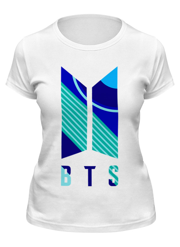 

Футболка женская Printio Bts белая XL, Белый, Bts