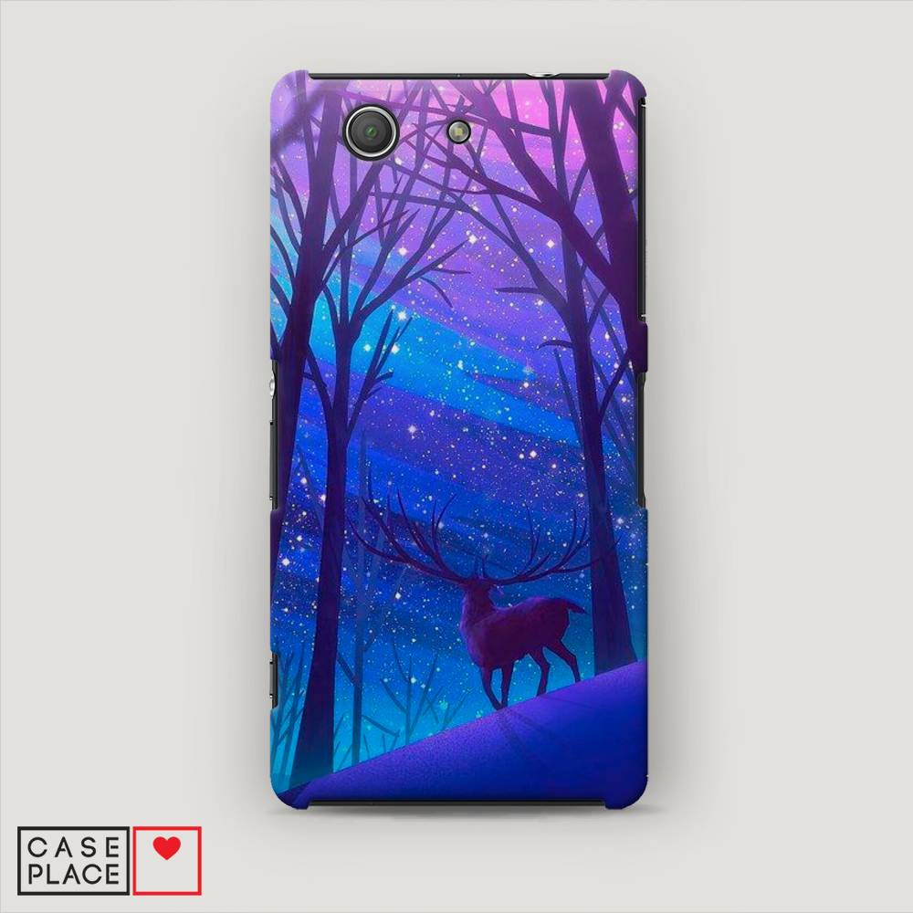 

Пластиковый чехол "Северный олень" на Sony Xperia Z3 compact, 52020-1