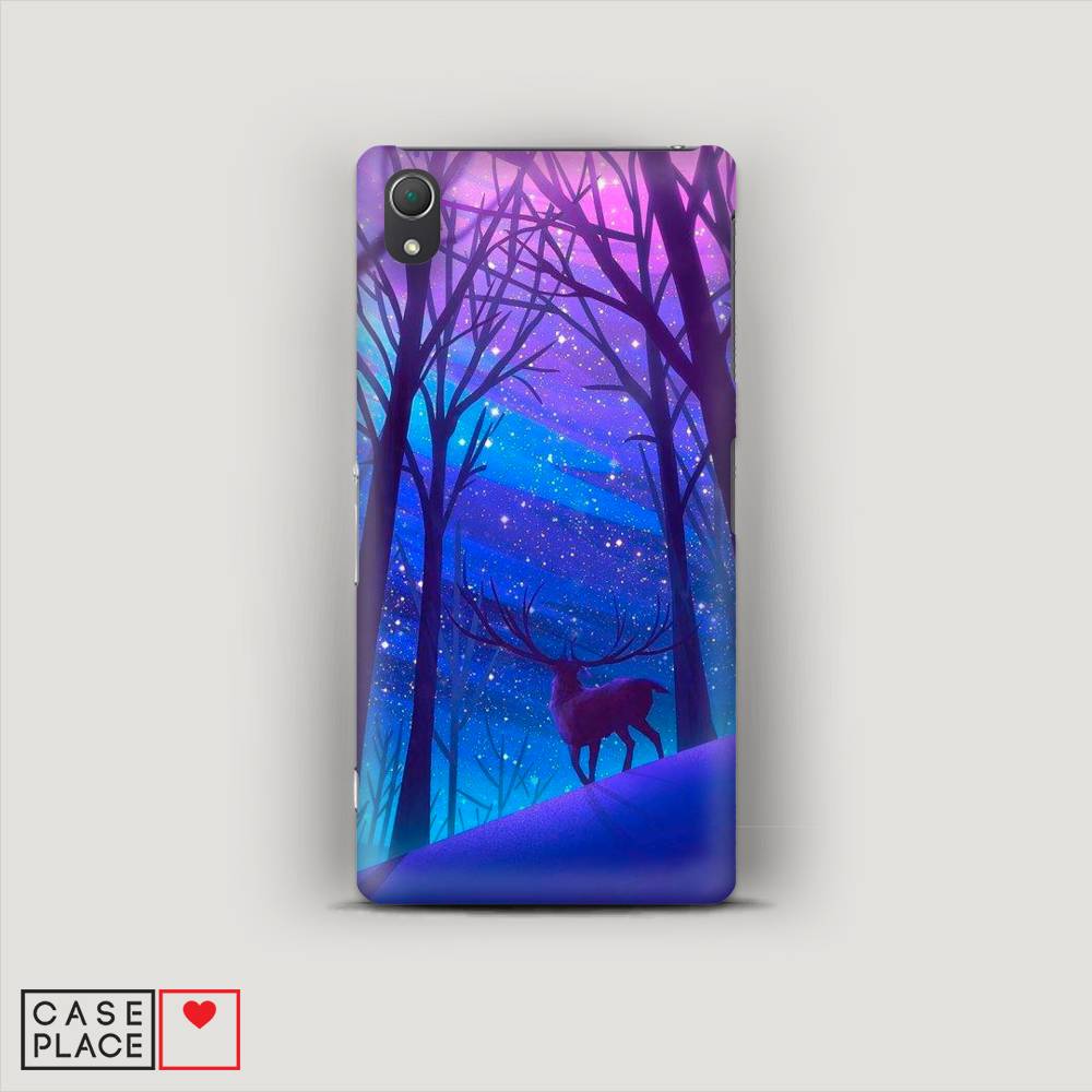

Пластиковый чехол "Северный олень" на Sony Xperia Z2