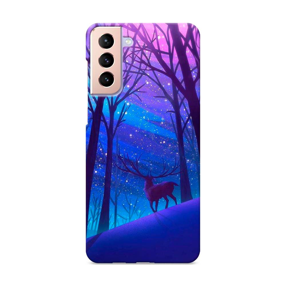 

Пластиковый чехол "Северный олень" на Samsung Galaxy S21 +, 2102120-1