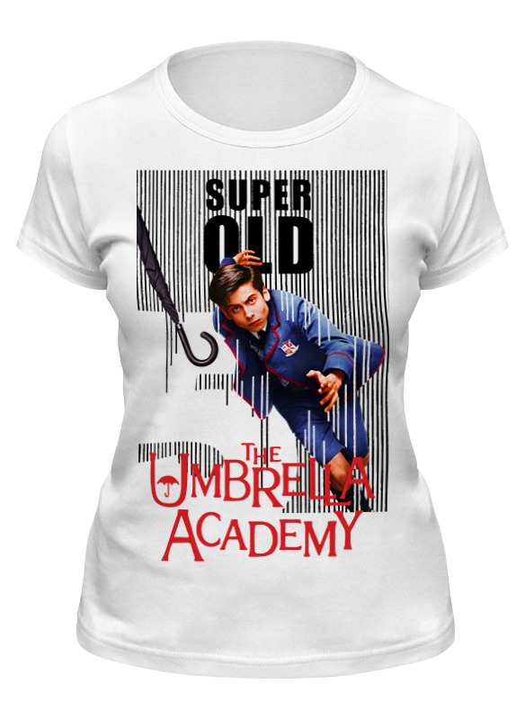 

Футболка женская Printio The umbrella academy белая XL, Белый, The umbrella academy