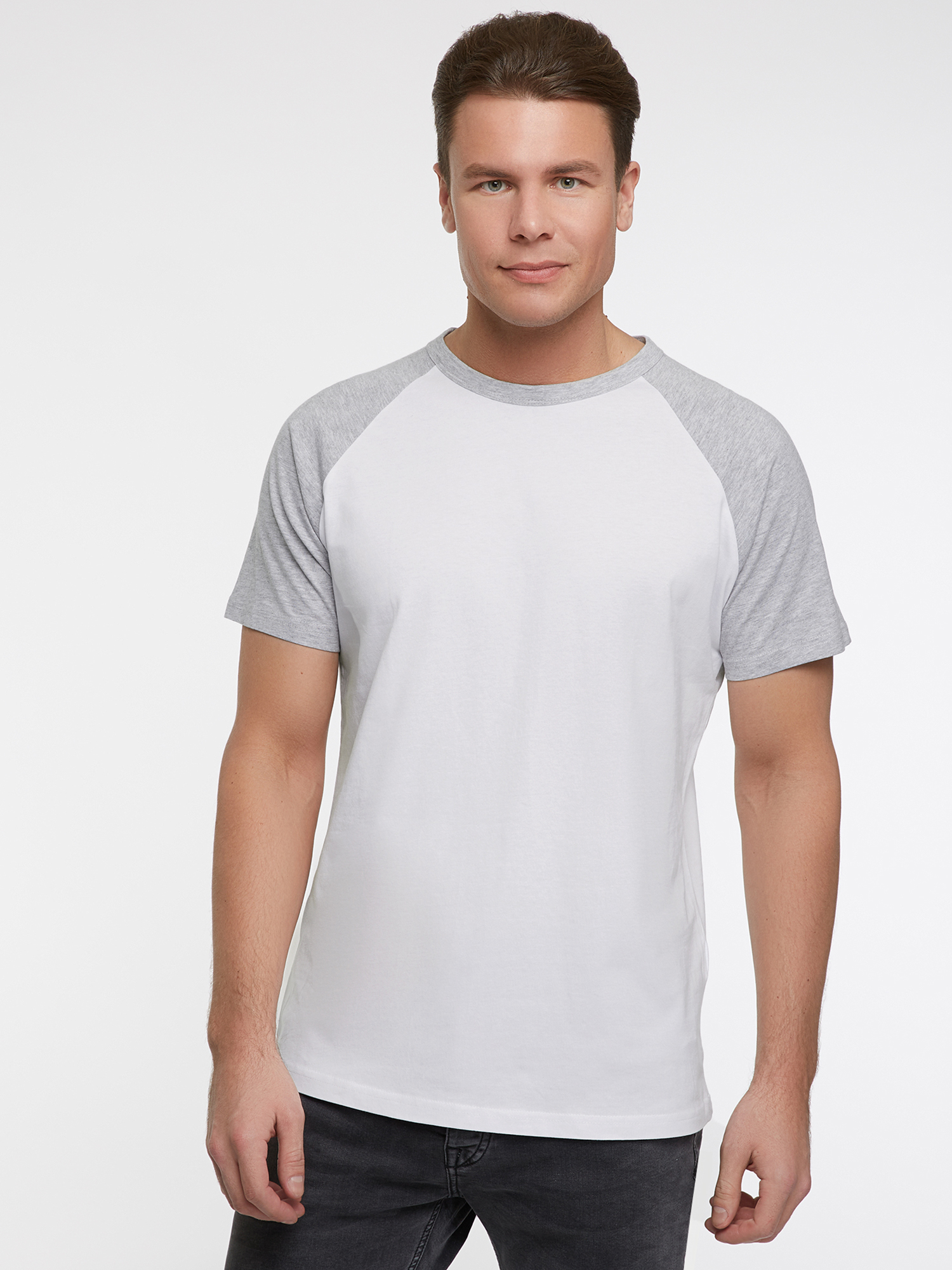 

Футболка мужская oodji 5L623000M белая 2XL, Белый, 5L623000M