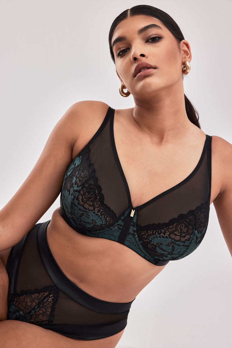 Бюстгальтер женский Alles Moon M Bralette 80E черный