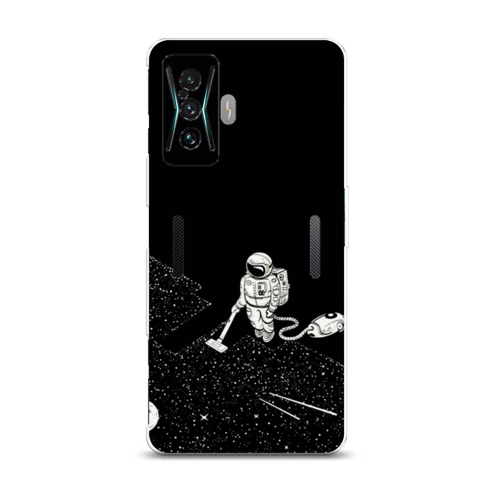 фото Чехол awog "космонавт с пылесосом" для xiaomi redmi k50 ge