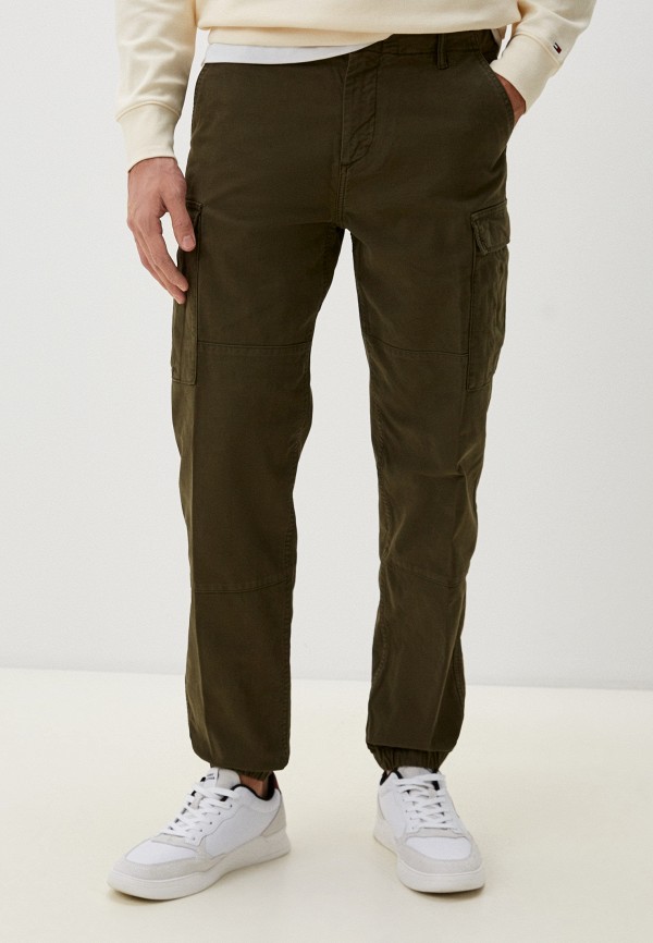 Брюки Tommy Hilfiger для мужчин хаки-RBN размер 3334 MW0MW35192 21990₽