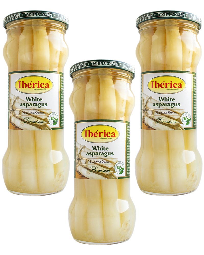 

Спаржа Iberica Белая 370 мл. - 3 шт