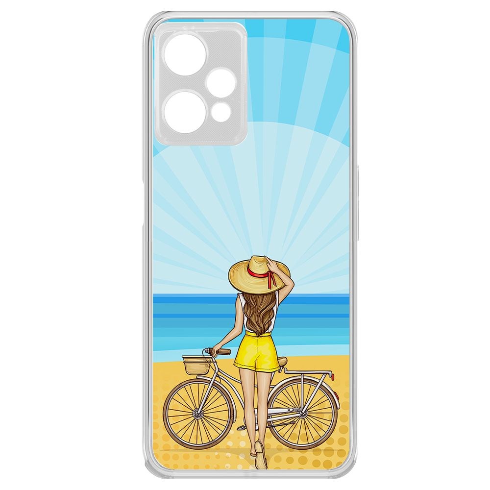 фото Чехол-накладка krutoff clear case шорты женские для realme 9 pro