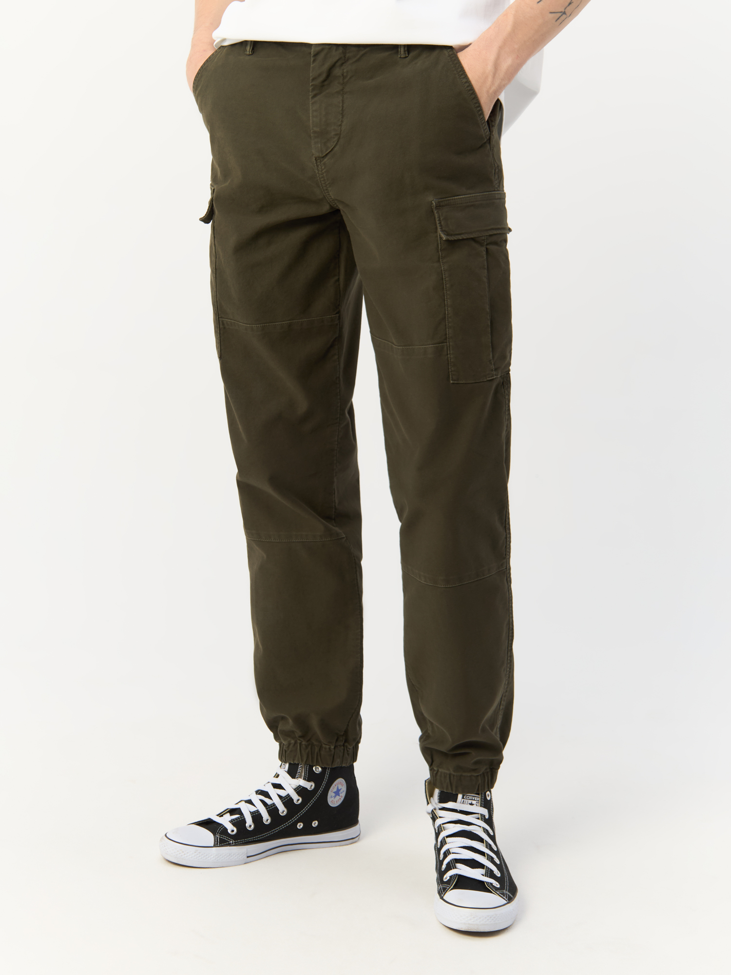

Брюки мужские Tommy Hilfiger MW0MW35192 хаки-RBN 29/34, MW0MW35192