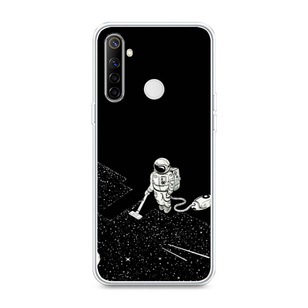 фото Чехол awog "космонавт с пылесосом" для realme 6i
