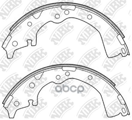 

Комплект тормозных колодок NiBK FN2252