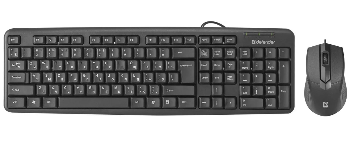 Комплект клавиатура и мышь Defender Dakota C-270 RU