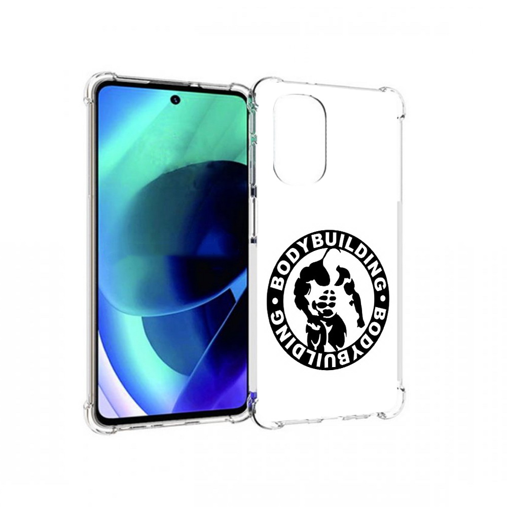 

Чехол MyPads Tocco для Motorola Moto G51 бодибилдинг (PT227078.365.240), Прозрачный, Tocco