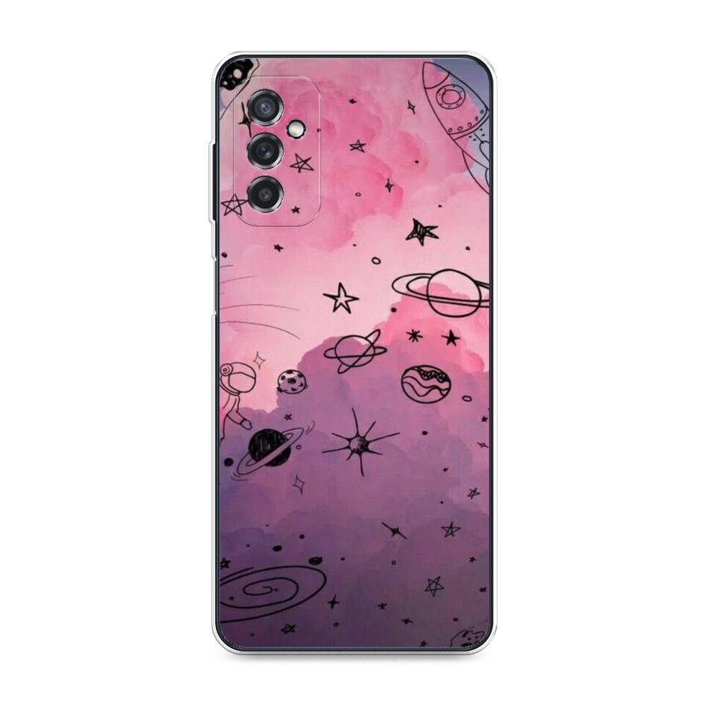 

Чехол Awog на Samsung Galaxy M52 / Самсунг M52 "Радуга планет 3", Разноцветный, 2104350-4