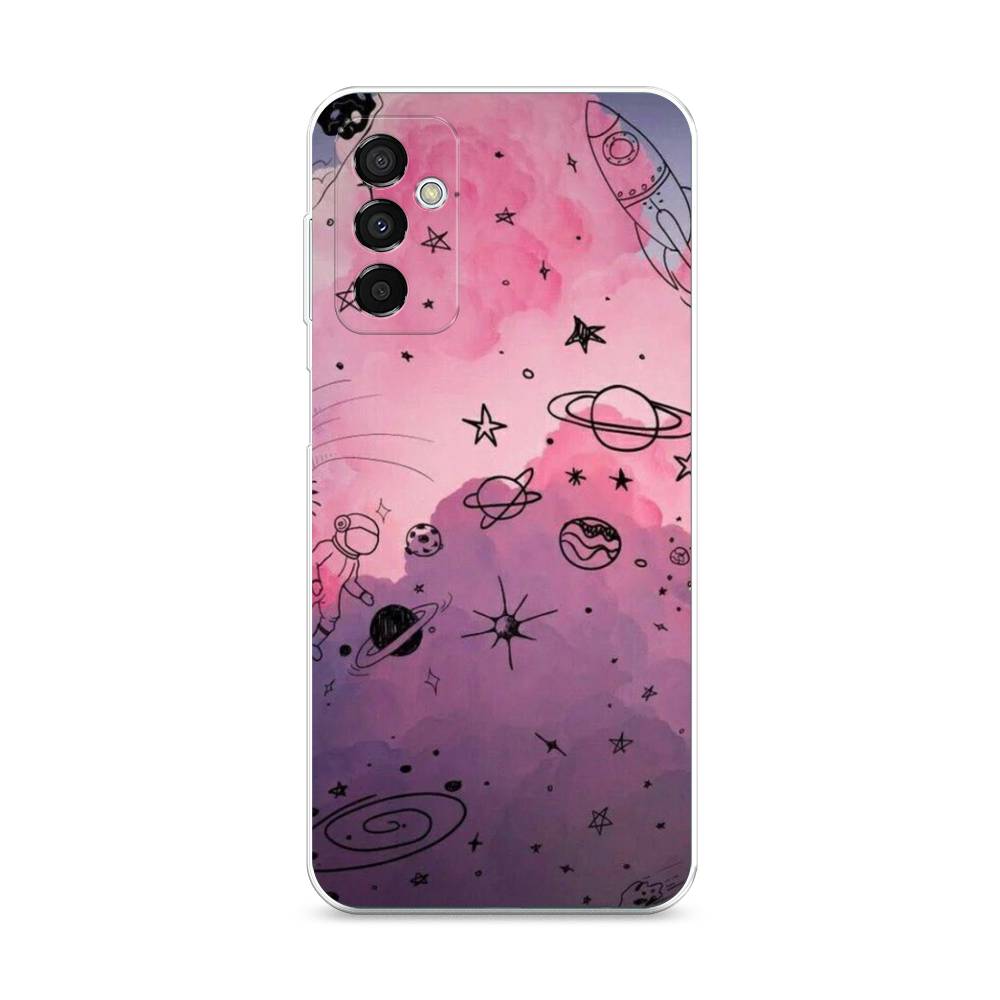 

Чехол Awog на Samsung Galaxy M23 5G / Самсунг M23 5G "Радуга планет 3", Разноцветный, 2105550-4