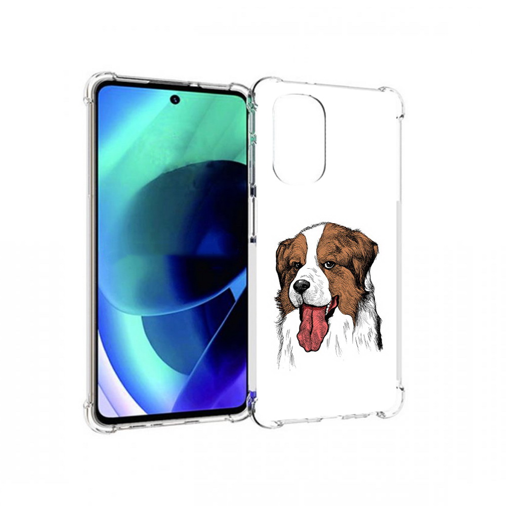 

Чехол MyPads Tocco для Motorola Moto G51 бетховен (PT227078.365.230), Прозрачный, Tocco