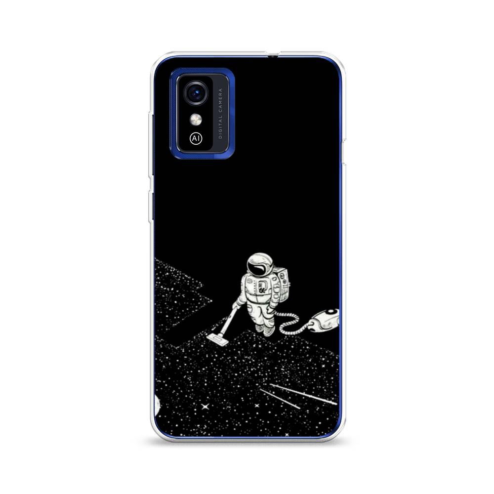 фото Чехол awog "космонавт с пылесосом" для zte blade l9