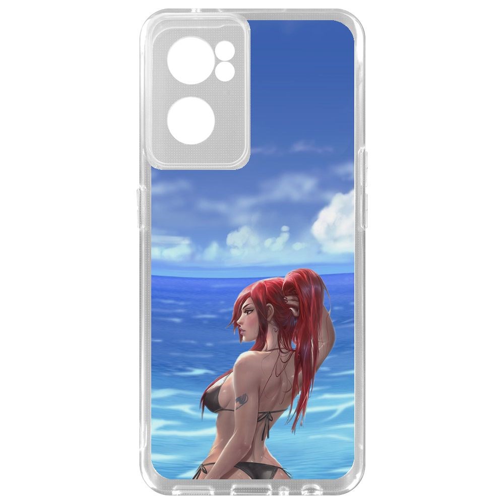 

Чехол-накладка Krutoff Clear Case Купальник женский для OnePlus Nord CE 2 5G, Прозрачный