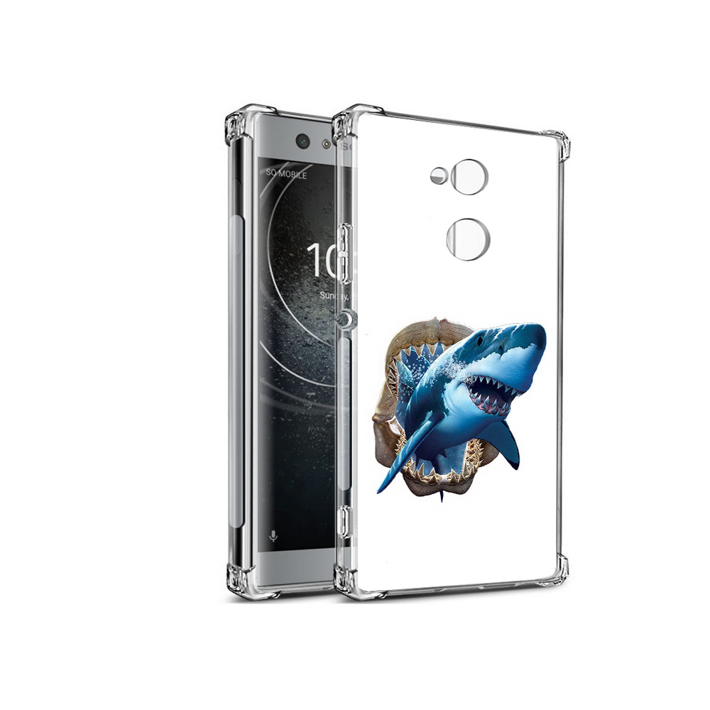 

Чехол MyPads Tocco для Sony Xperia XA2 челюсти (PT99627.238.675), Прозрачный, Tocco