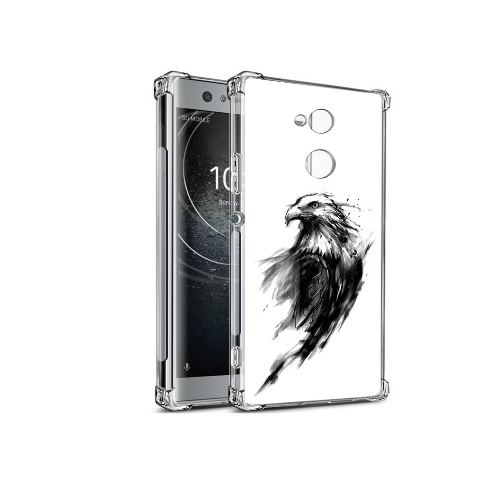 

Чехол MyPads Tocco для Sony Xperia XA2 чб птица (PT99627.238.670), Прозрачный, Tocco