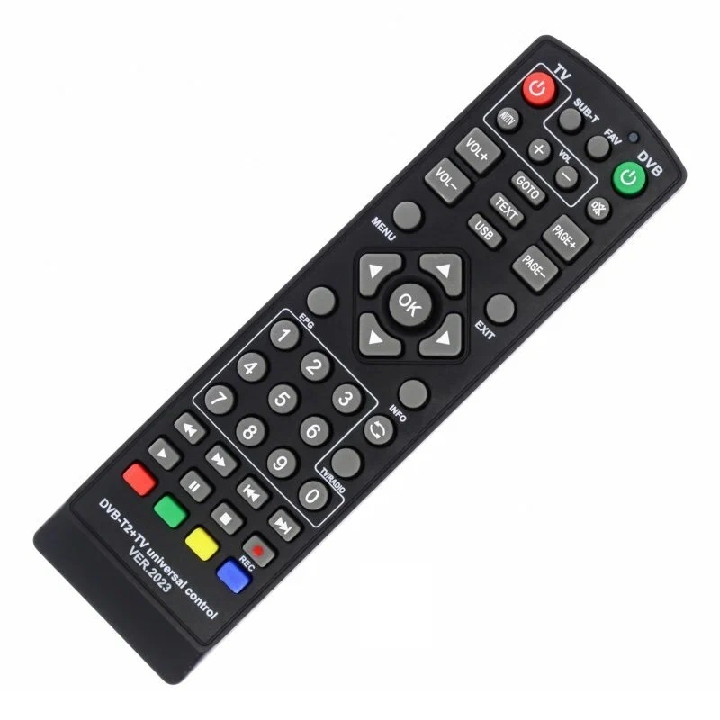 Пульт ду Vontar DVB-T2+TV 2023 для для DVB-T приставки