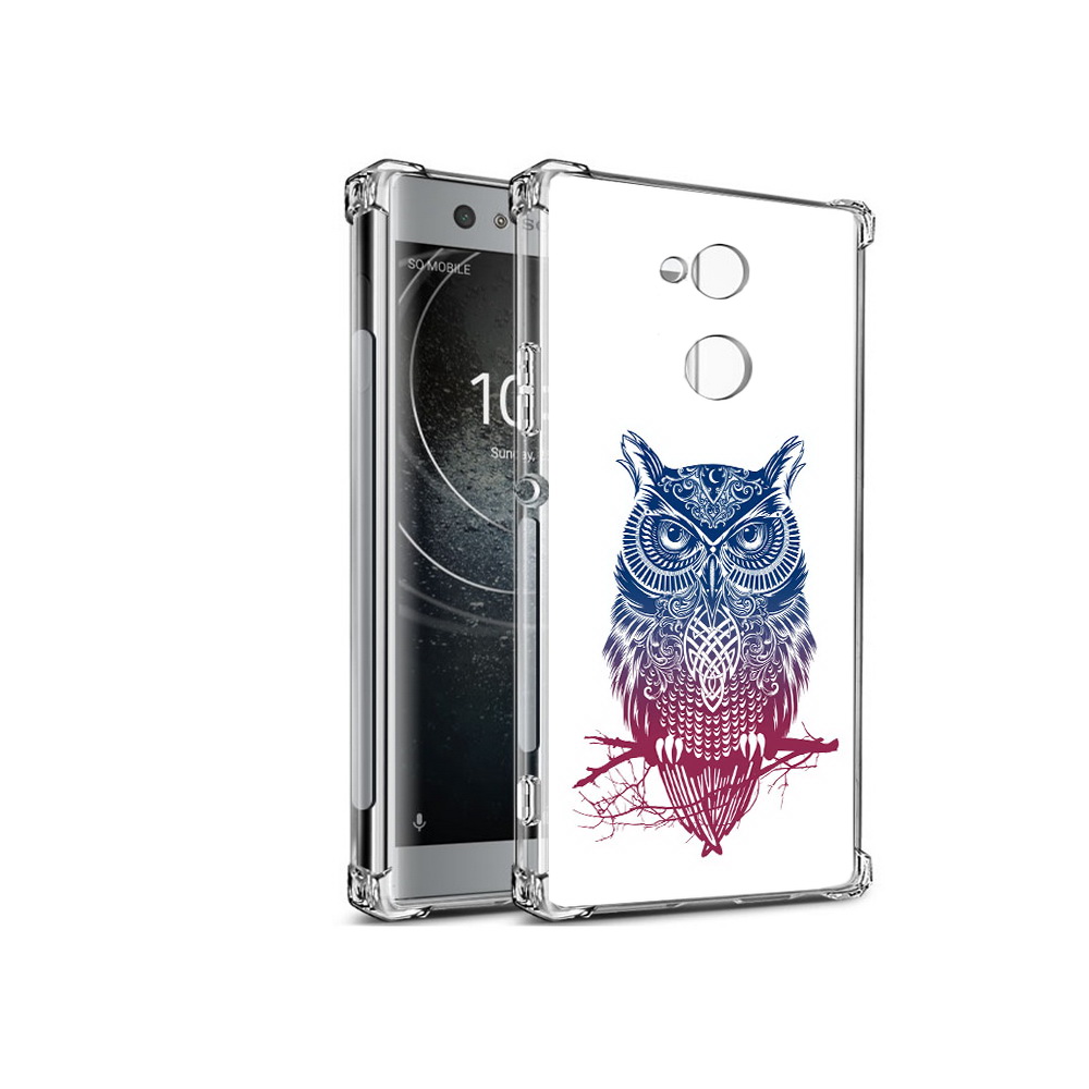 

Чехол MyPads Tocco для Sony Xperia XA2 хиппи сова (PT99627.238.664), Прозрачный, Tocco