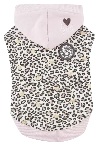 

Толстовка для собак Pinkaholic Leo Pug II, унисекс, коричневый, M, длина спины 26 см