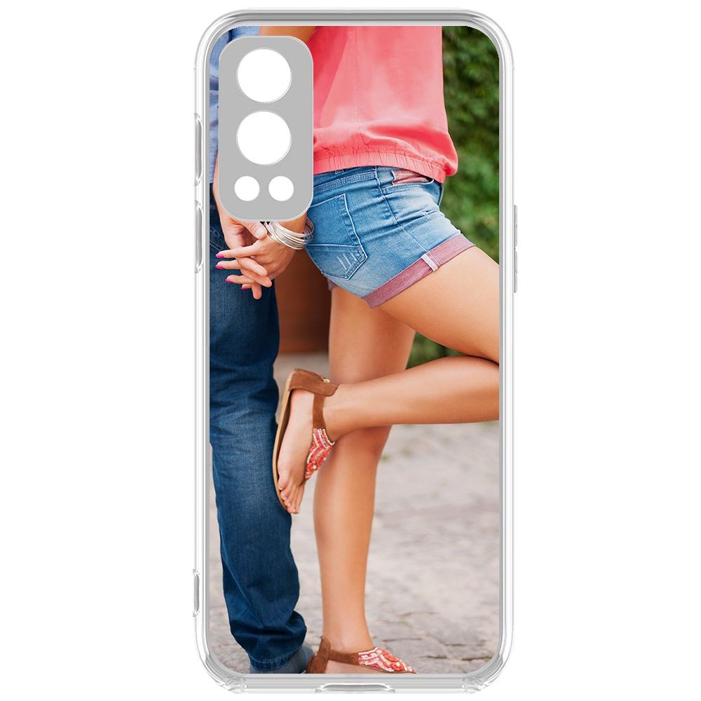 

Чехол-накладка Krutoff Clear Case Босоножки женские для OnePlus Nord 2 5G, Прозрачный