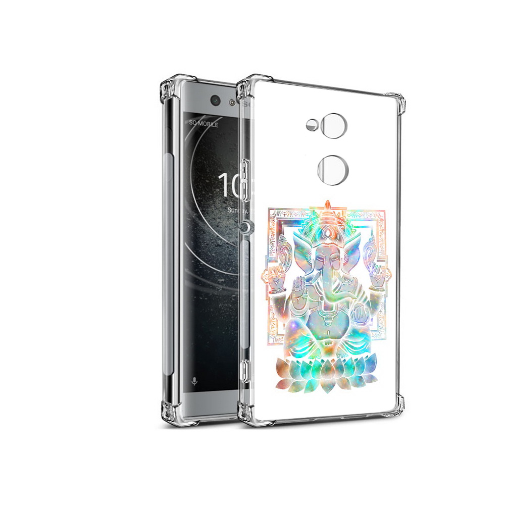 

Чехол MyPads Tocco для Sony Xperia XA2 умный слон (PT99627.238.654), Прозрачный, Tocco
