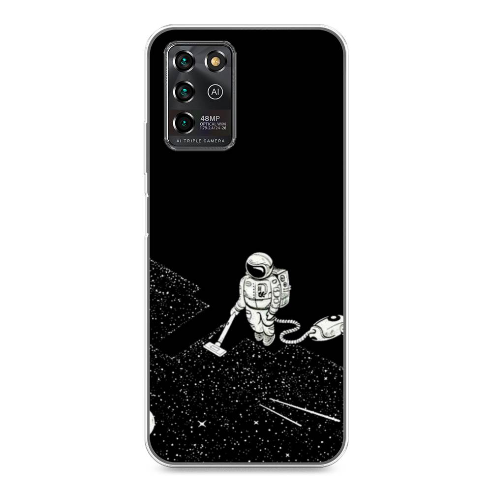 фото Чехол awog "космонавт с пылесосом" для zte blade v30 vita